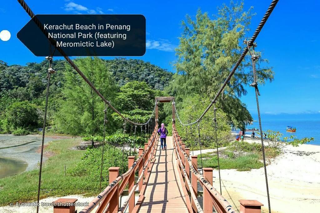 Cozy Near-Beach Apartment ~The Napping House 海滨公寓~ Batu Feringgi Bagian luar foto